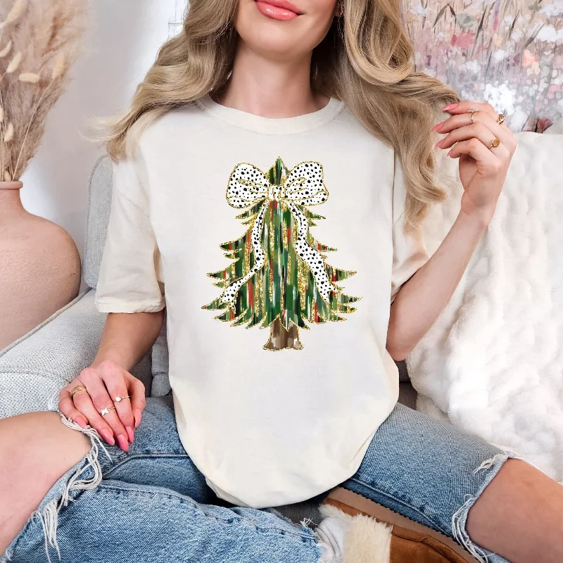 Weekend Deals to Make You Happy Bow on Top Graphic Tee