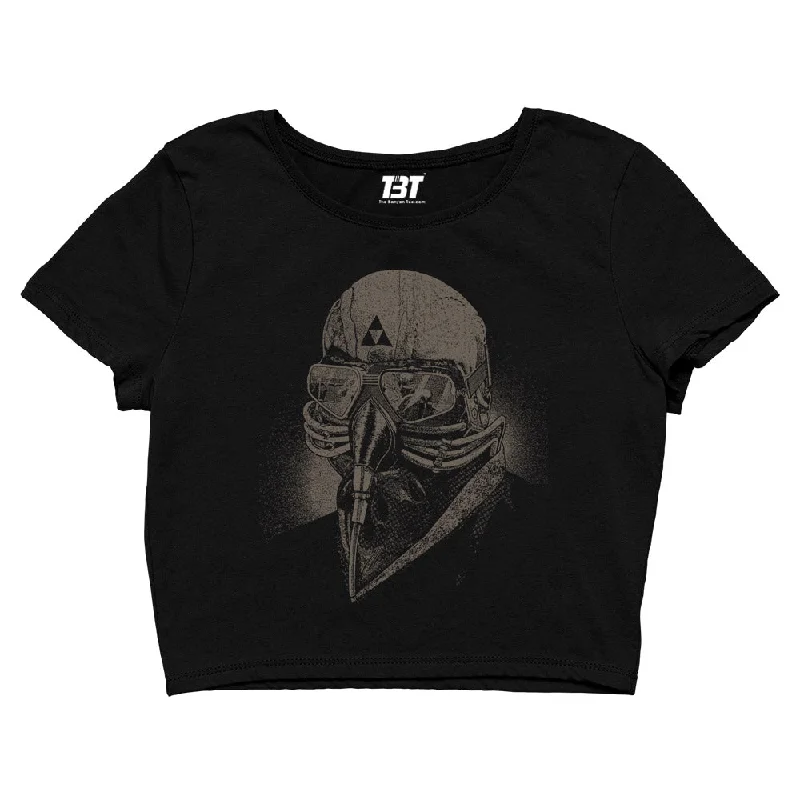 Price Reduction Black Sabbath Crop Top - Tour 78 Mask