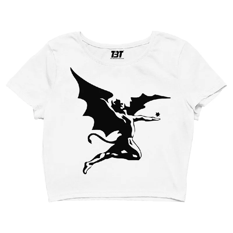 Now or Never Black Sabbath Crop Top - Fallen Angel