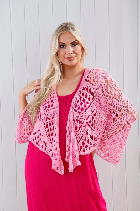 Exclusive Savings Orlena Cardigan Candy Pink