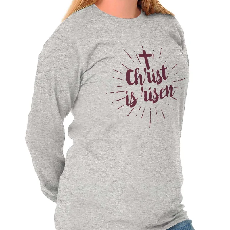 Price Meltdown Christ Risen Long Sleeve T-Shirt