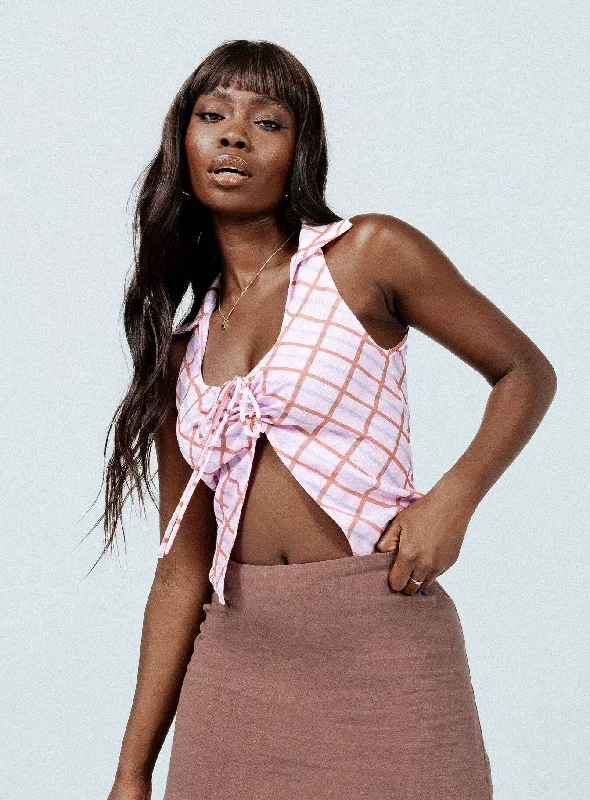 Weekend Specials to Relish Ardell Top Pink Multi