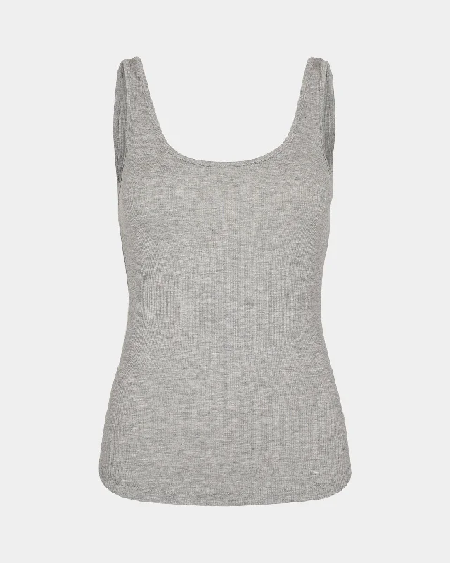 Best Bargains DIZASW TOP - Grey mel
