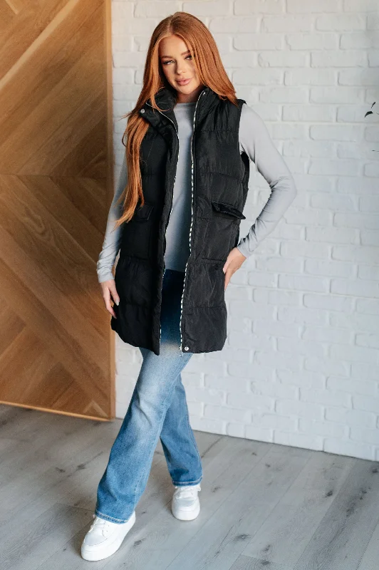 Price Rollback Cold and Calculated Longline Puffer Vest