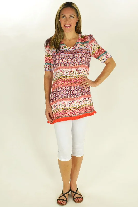 Online Exclusive Relaxed Rhonda Tunic