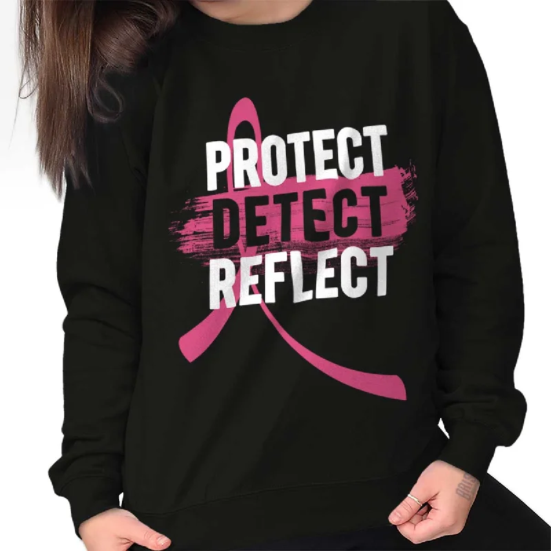 Stock Up Protect Detect Reflect Crewneck Sweatshirt