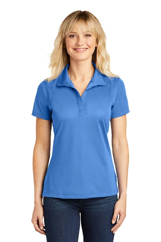 Final Clearance Sport-Tek Womens Sport-Wick Moisture Wicking Short Sleeve Polo Shirt - Blue Lake