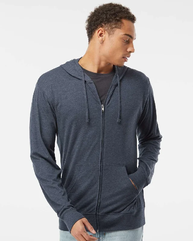 Price Drop Lightweight Jersey Zip Hood
