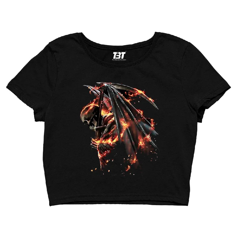 Value Deals Avenged Sevenfold Crop Top - Shepherd Of Fire