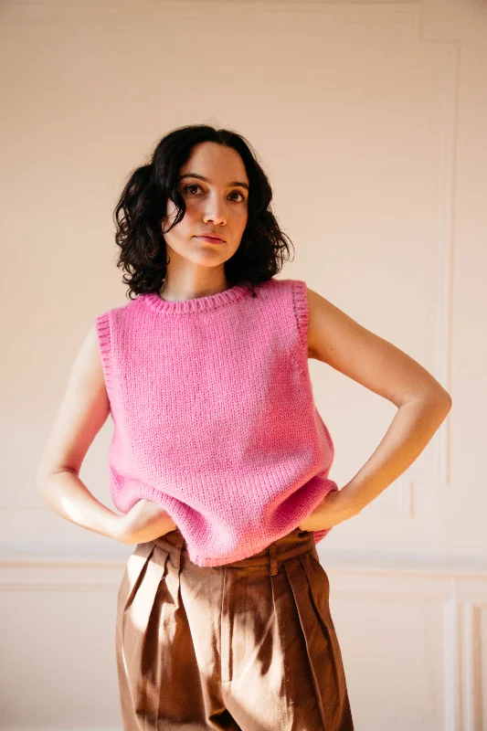 Weekend Bargains to Cherish Sabine Sweater Vest- Dollhouse