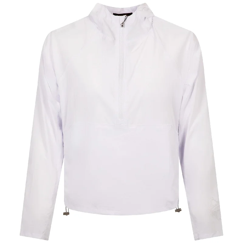 Weekend Deal Womens Wind Half Zip Hoodie Arctic - AW24