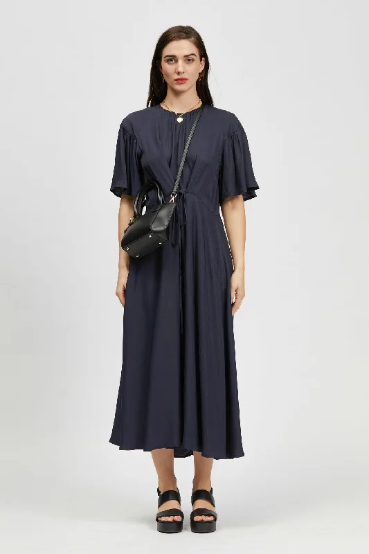 Weekend Offers That Impress Prazer Dress Navy