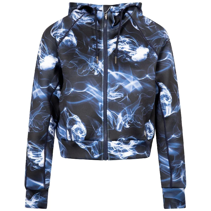 Super Deal Womens Ghost Dancer Smoke Kristina Full Zip Hoodie Maltese - SU24