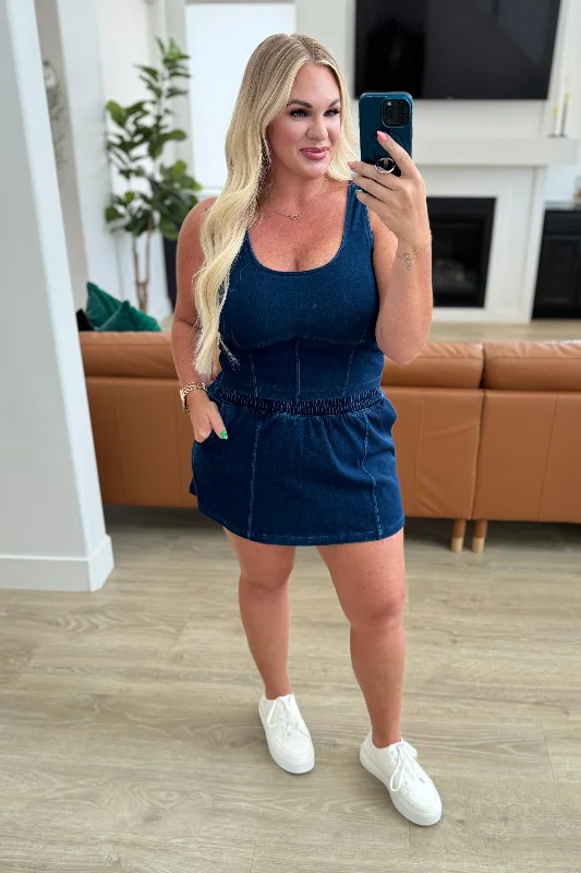 Deal of the Week City Siren Skort in Denim