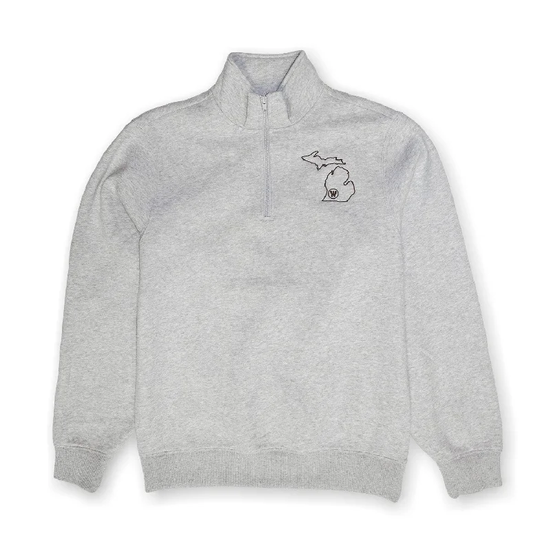 Deal of the Day WMU Map Quarter Zip Pullover