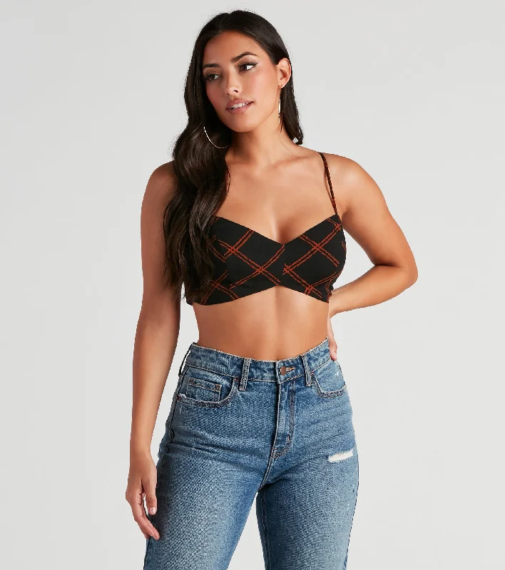 Deal Zone All The Trendy Vibes Bra Top