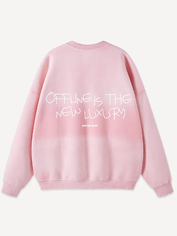 Daily Special Offline Scribble Oversized Sweatshirt