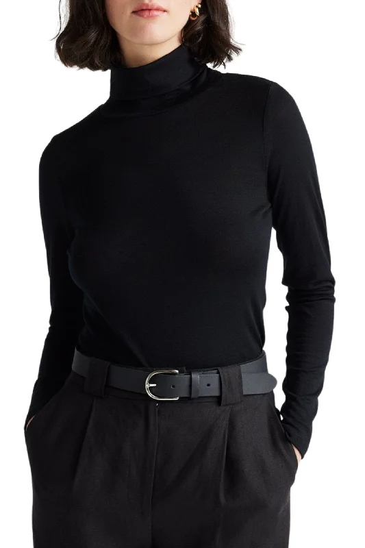 Stock Up and Save TURTLENECK MERINO TEE - 612