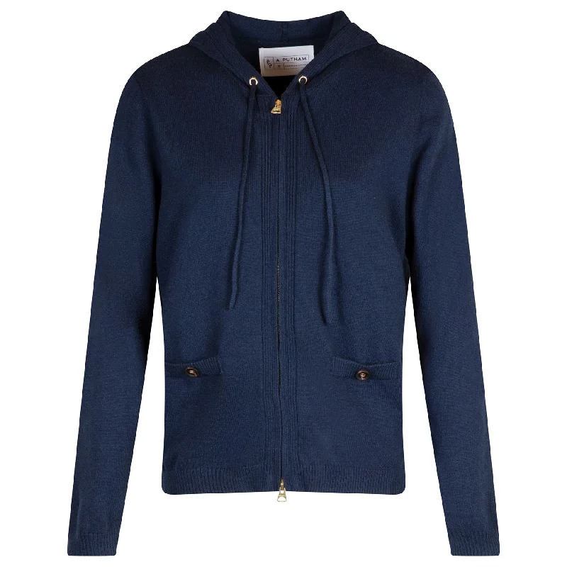 Bonus Savings Womens Enza Hoodie Dress Blues - AW24