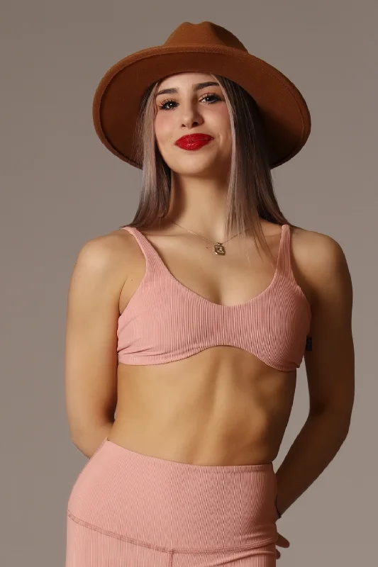 Instant Deal Ruth Bralette - Seashell