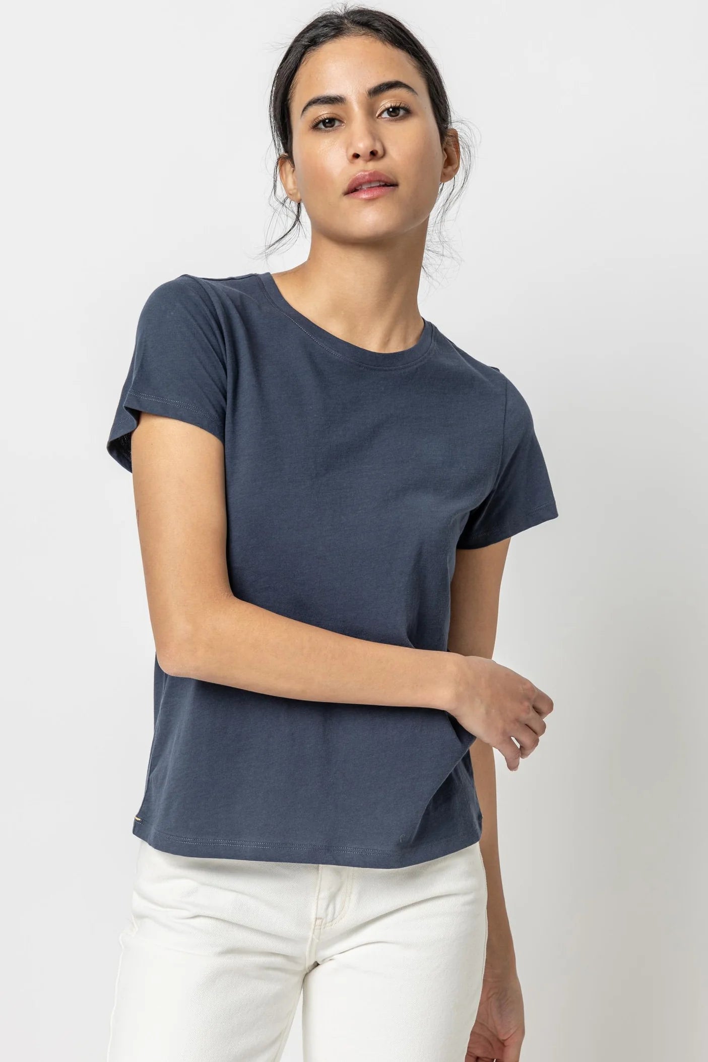 Best Deals Short Sleeve Crewneck in Navy