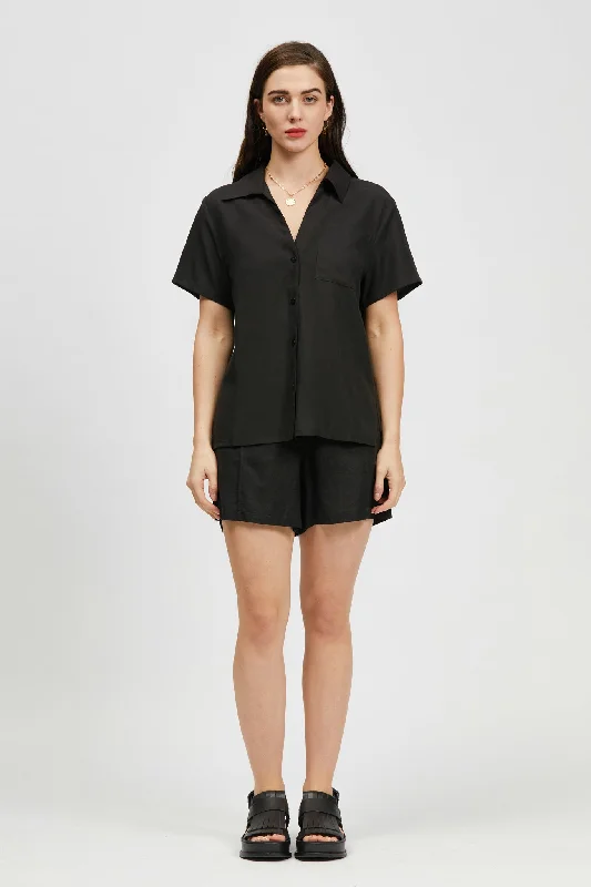 Today Only Hora Shirt Black