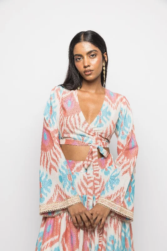 Don't Wait WRAP & TIE TOP