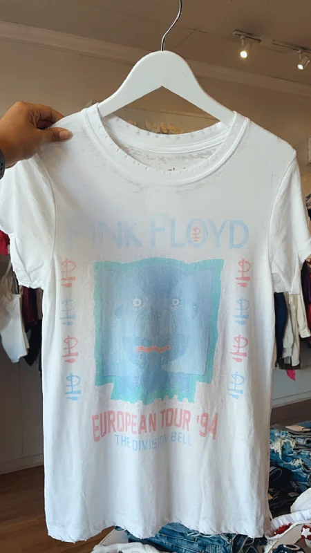 Extra Discounts Pink Floyd European Tour White