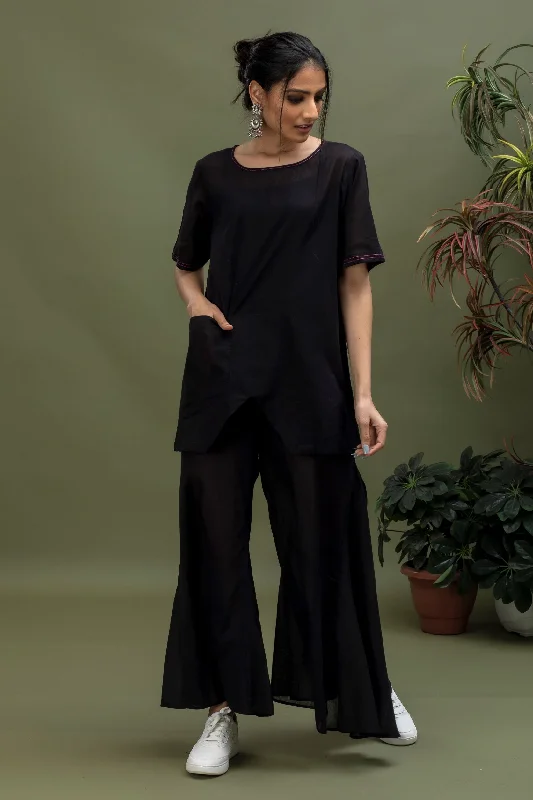 Can't Resist Cotton Asymmetrical Long Top