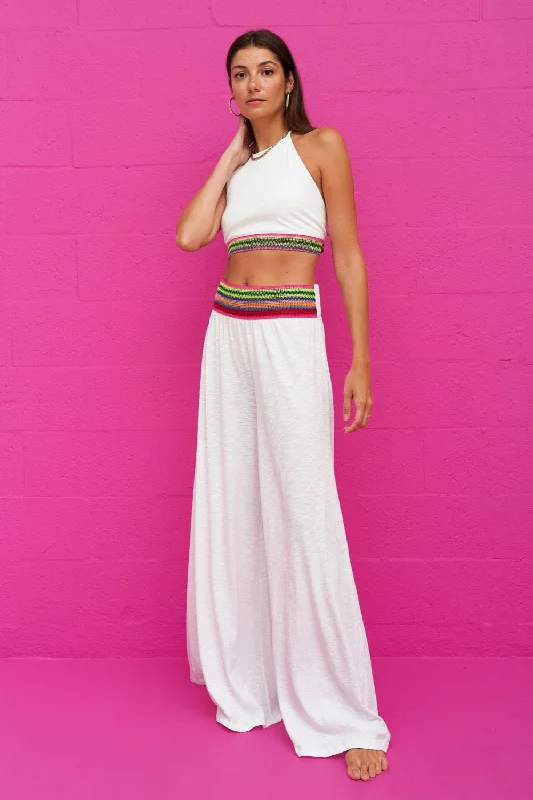 Price Drop Pima Halter Top and Pant Set