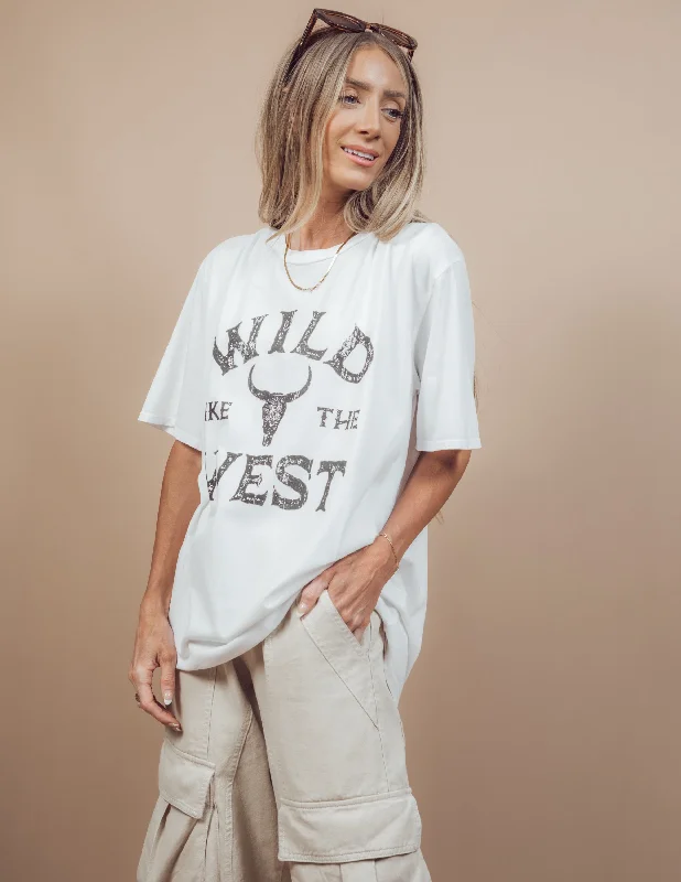 Now or Never Wild Like the West Graphic Tee
