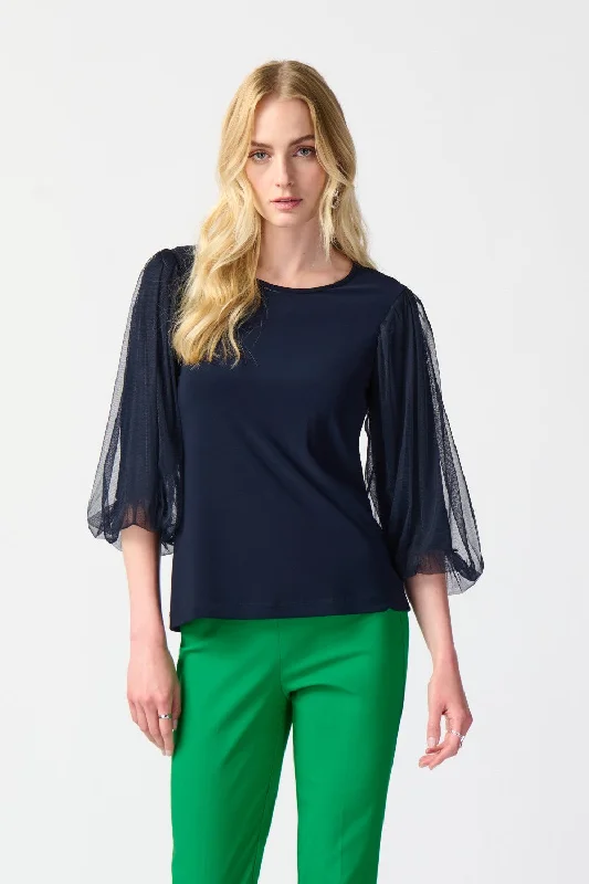 Super Bargain Joseph Ribkoff Top 241042 Midnight Blue