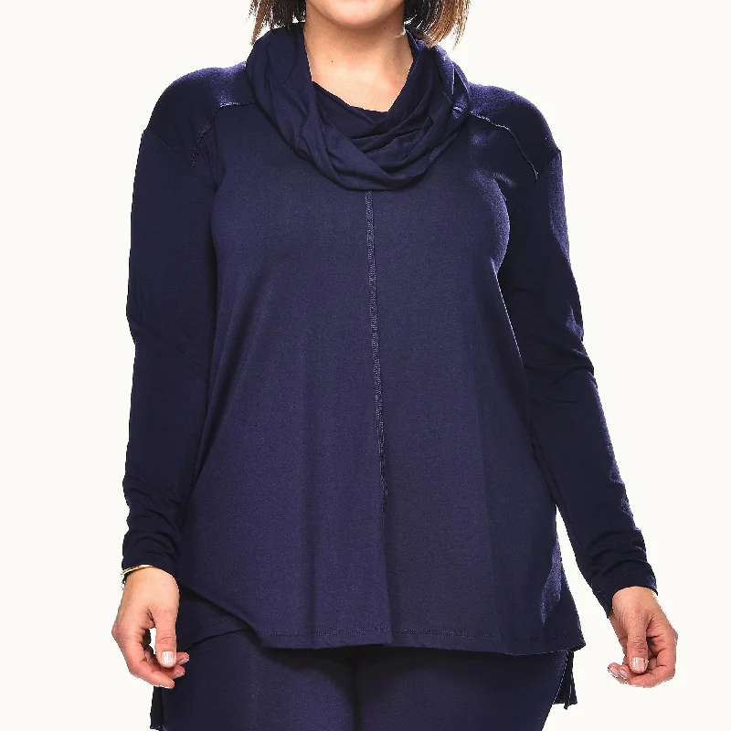 Exclusive Weekend Offers Inside Bamboo Cowl Collar Top