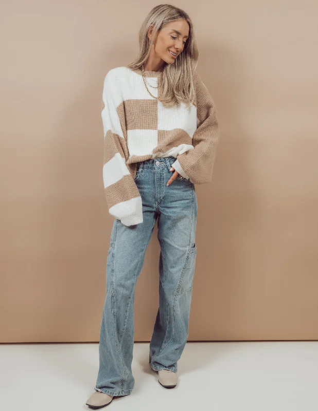Cash Savings Alan Colorblock Sweater