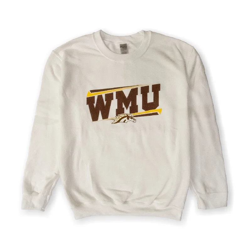 Steals and Deals WMU Slant Crewneck