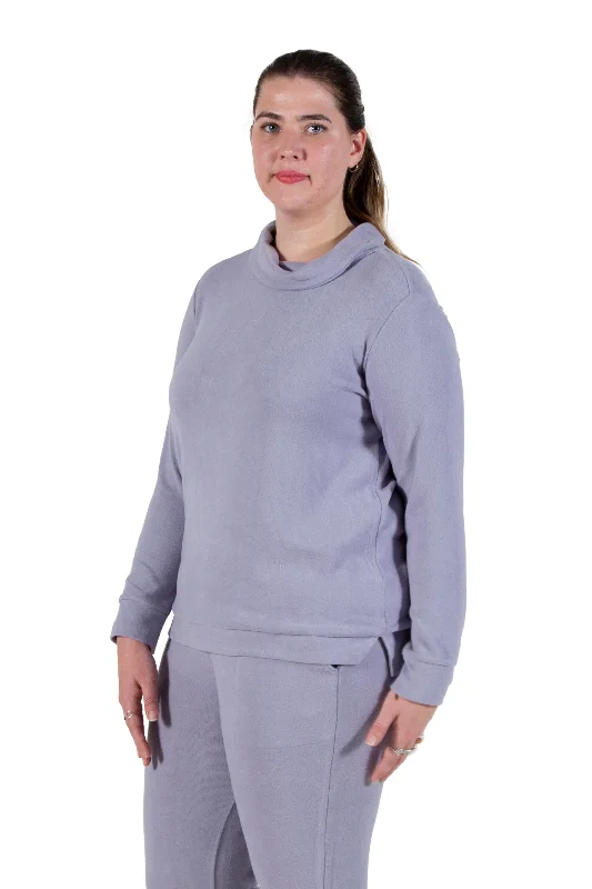 Crazy Savings Plus Size Comfort Luxe Collection Cozy Knit Cowl Neck Top