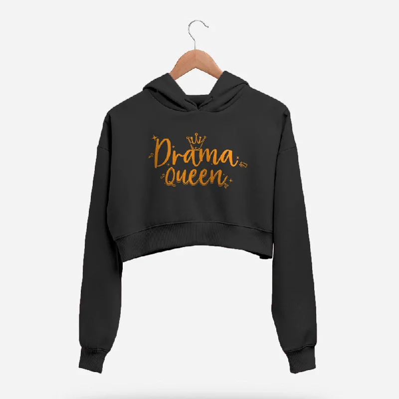 Blowout Sale Drama Queen Crop Hoodie