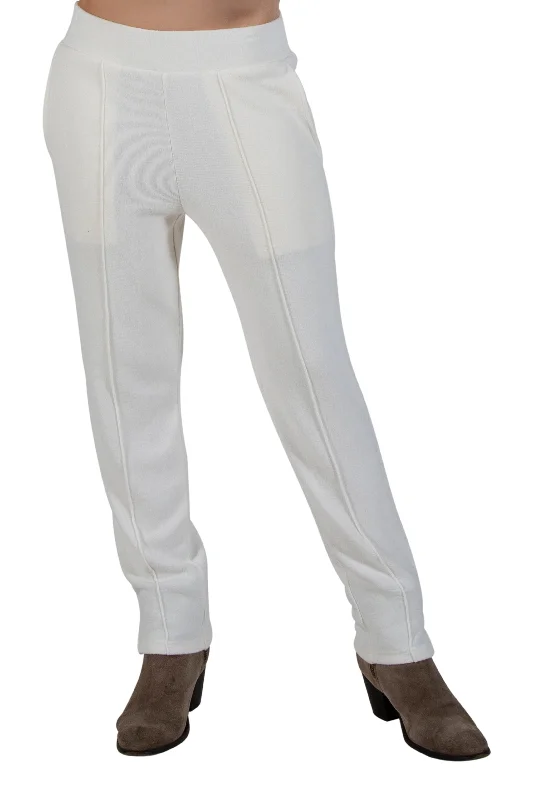 Now or Never Comfort Luxe Collection Cozy Knit Pleated Pants