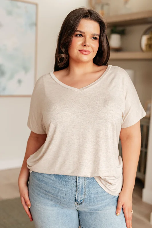 Weekend Discounts to Indulge In Clear Things Up V-Neck Top