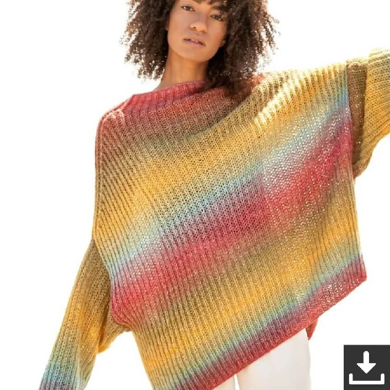 Weekend Bargains Just for You Bunter Pullover Strickset - Lana Grossa (PDF)