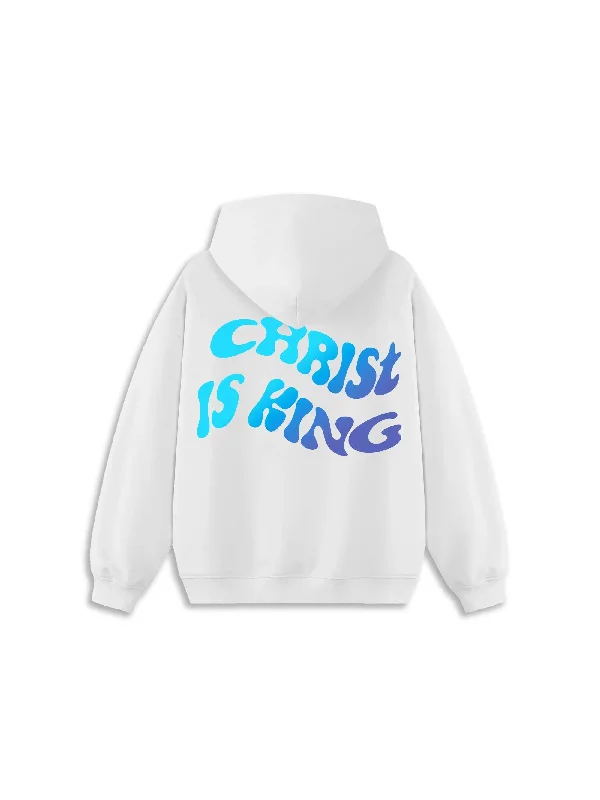 New Markdowns Christ Is King Wave Hoodie