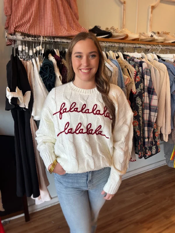 Limited Availability Falalalala Christmas Sweater