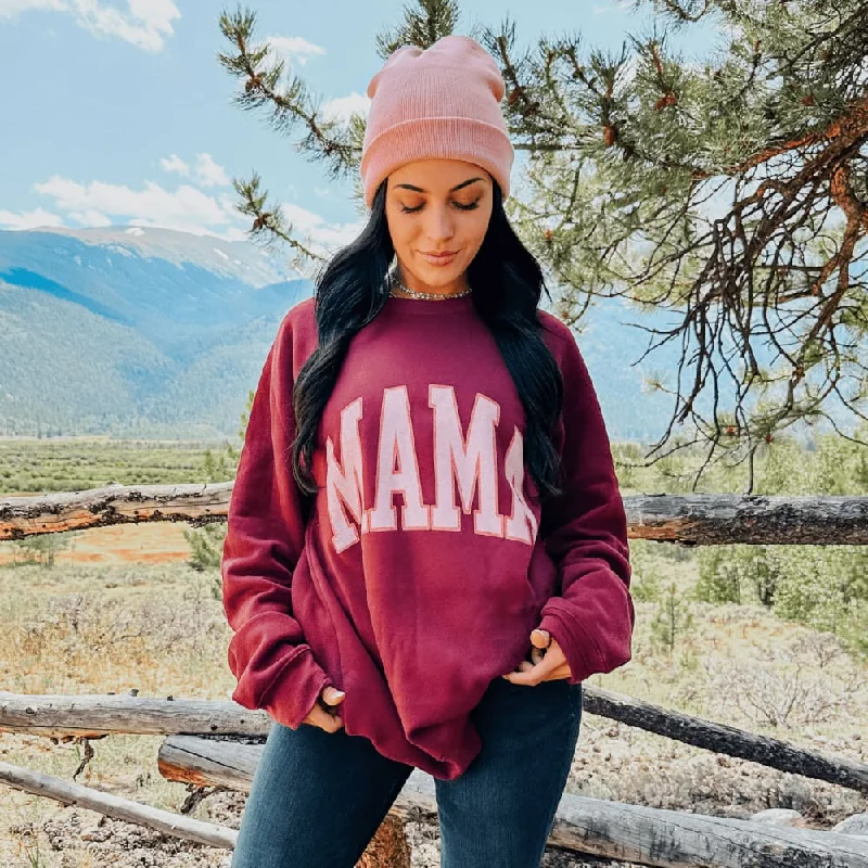 Must-Have Deals Fall Mama Sweatshirt - Maroon