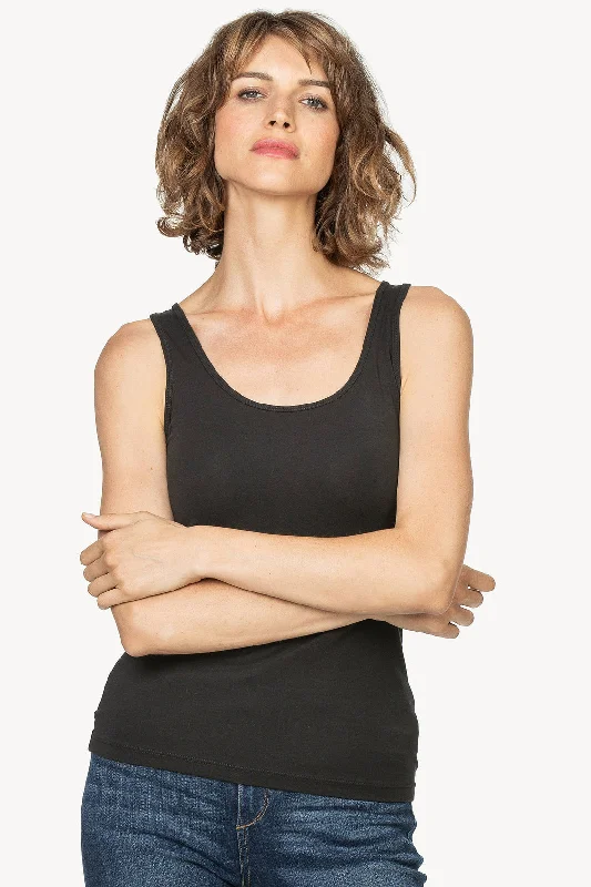 Major Savings Scoop Tank in Black