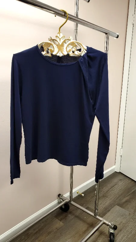 Bonus Savings Twisted Neck Long Sleeve Tee
