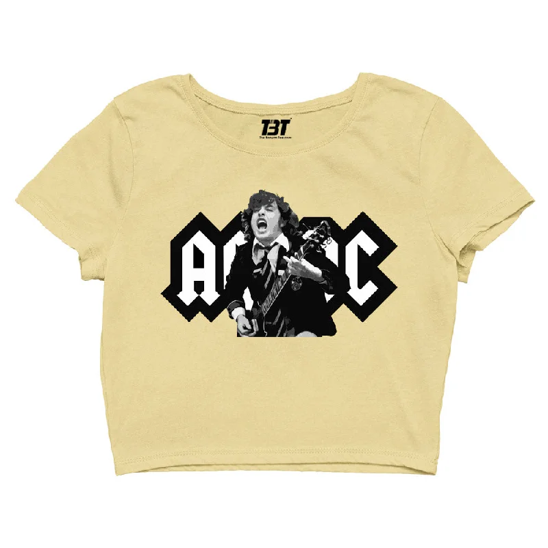 Loyalty Reward AC/DC Crop Top - Angus