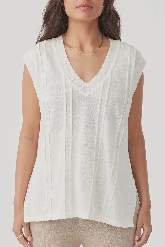 Customer Appreciation Sale Darcy Vest - Cream