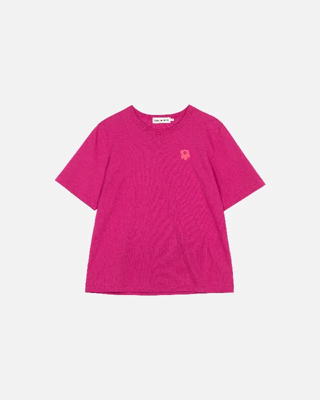 Instant Savings Kioski Erna Unikko Placement Relaxed Short Sleeve Top 63cm