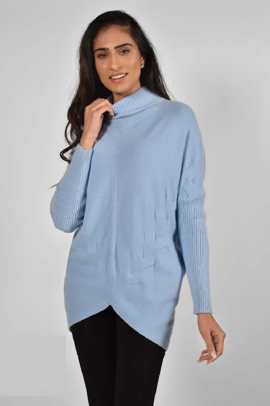 Super Bargain Frank Lyman Sweater 213134U-BLU Blue