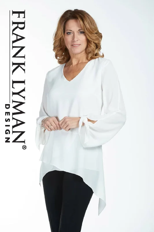 Limited Time Discount Frank Lyman Top Style 185313 Off-White